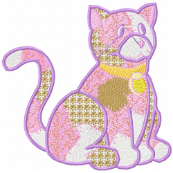 Cats Embroidery Design 6 Cats Embroidery Design 6